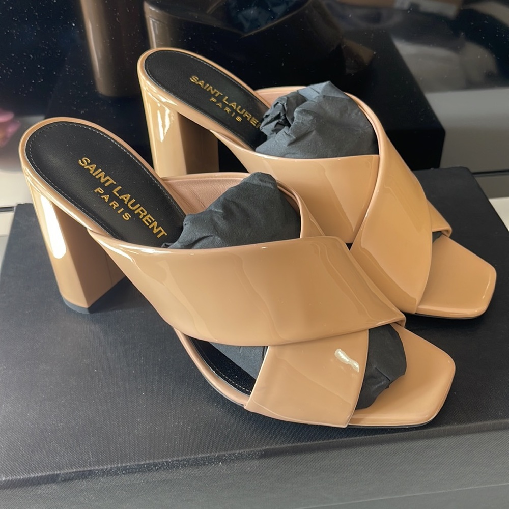 Saint Laurent LouLou 95 Mule